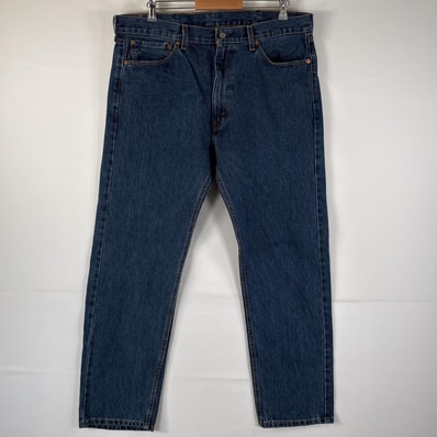 古着 リーバイス Levi's デニムパンツ 505 ブルーデニム ジーンズ ジーパン ストレート 大きいサイズ w38 L32 インディゴブルー メンズ