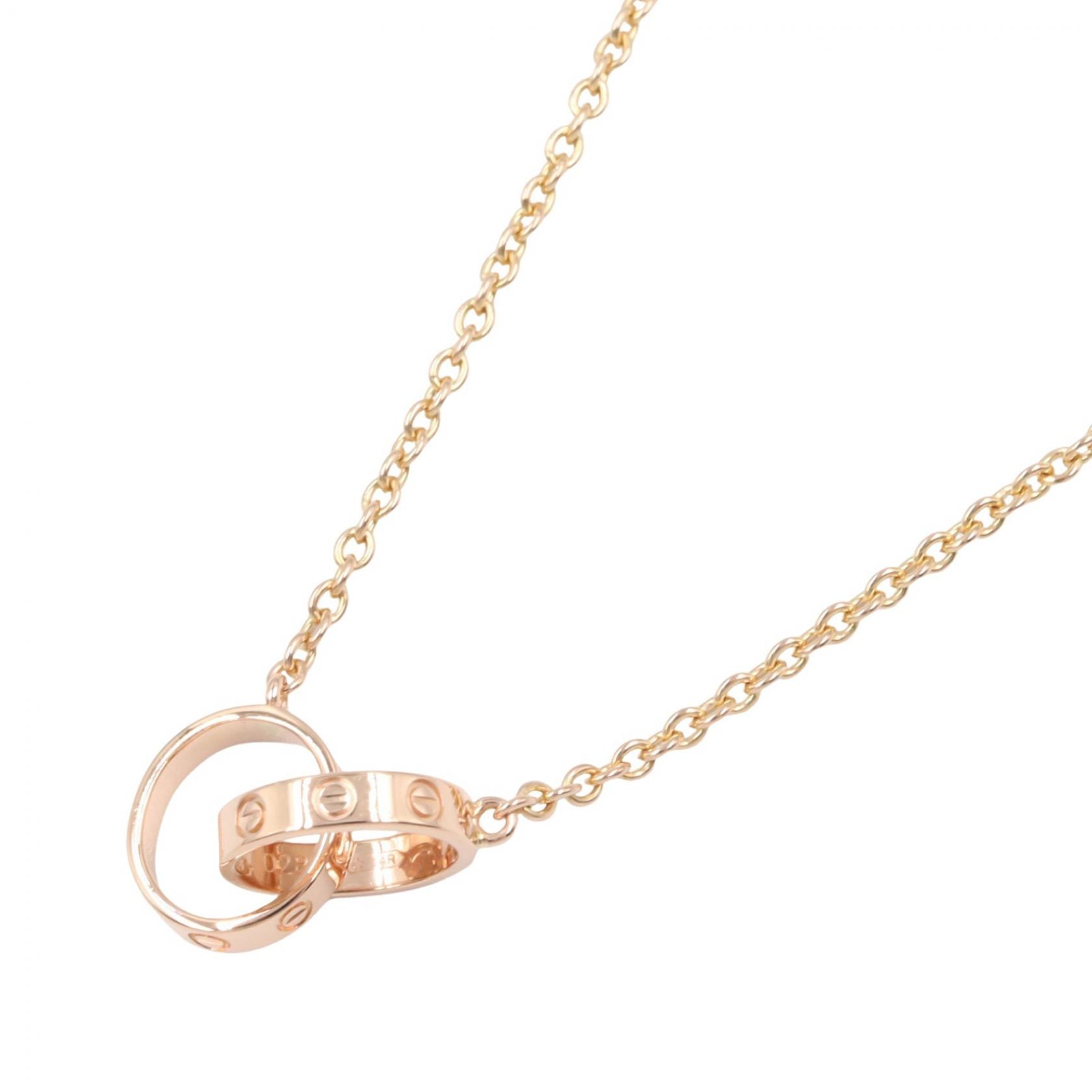 カルティエ CARTIER ベビーラブ ネックレス ネックレス ジュエリー K18PG(ピンクゴールド) レディース ゴールド系 B7212300 【中古】