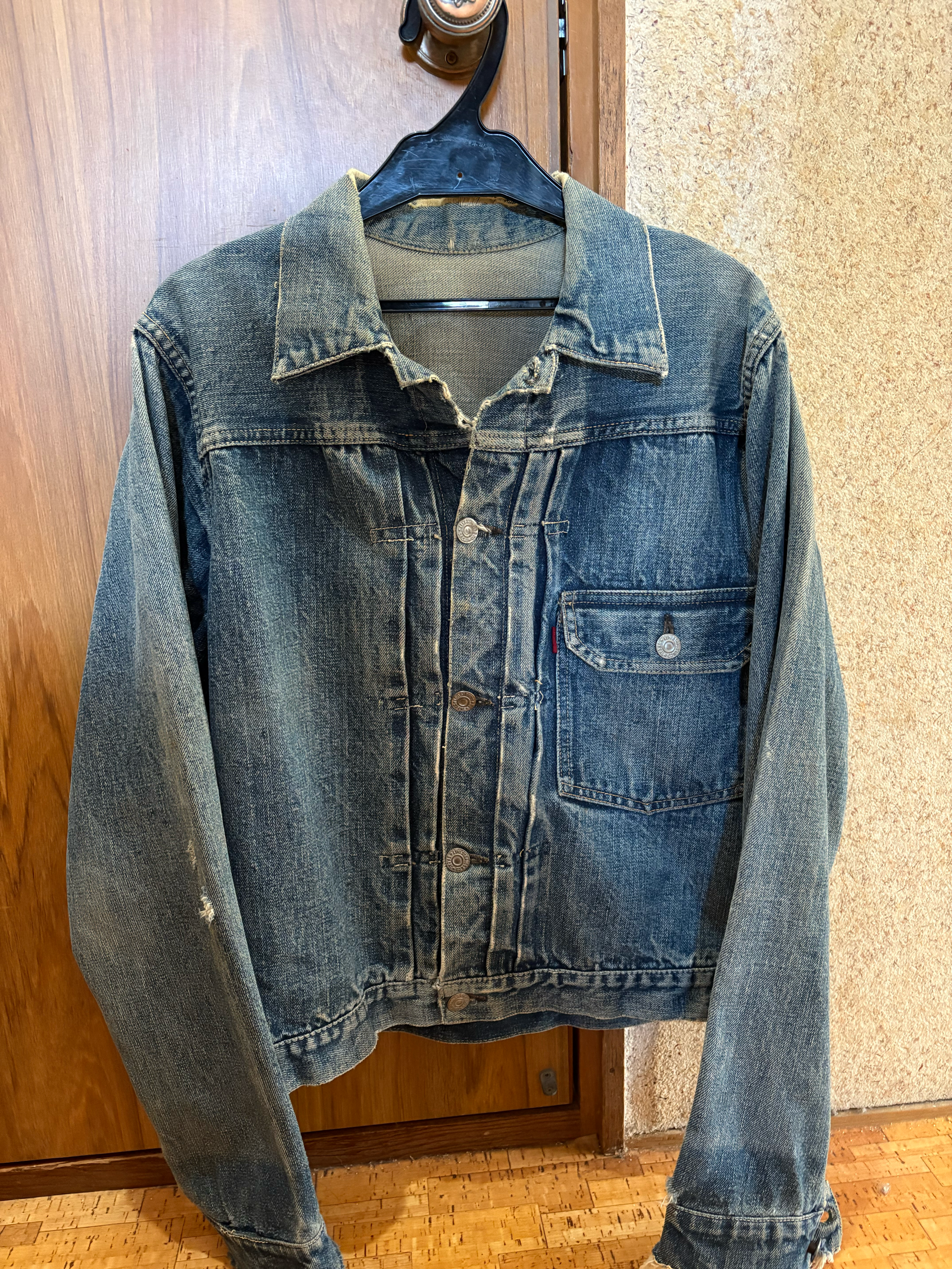eYe JUNYA WATANABE MAN x Levi's x BerBerJin S506XX 1944 Transfer Printed Jacket "Indigo"