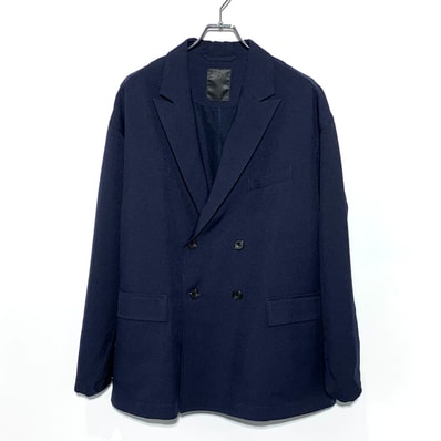 DAIWA PIER39 Tech Double-Breasted Jacket "Navy "
