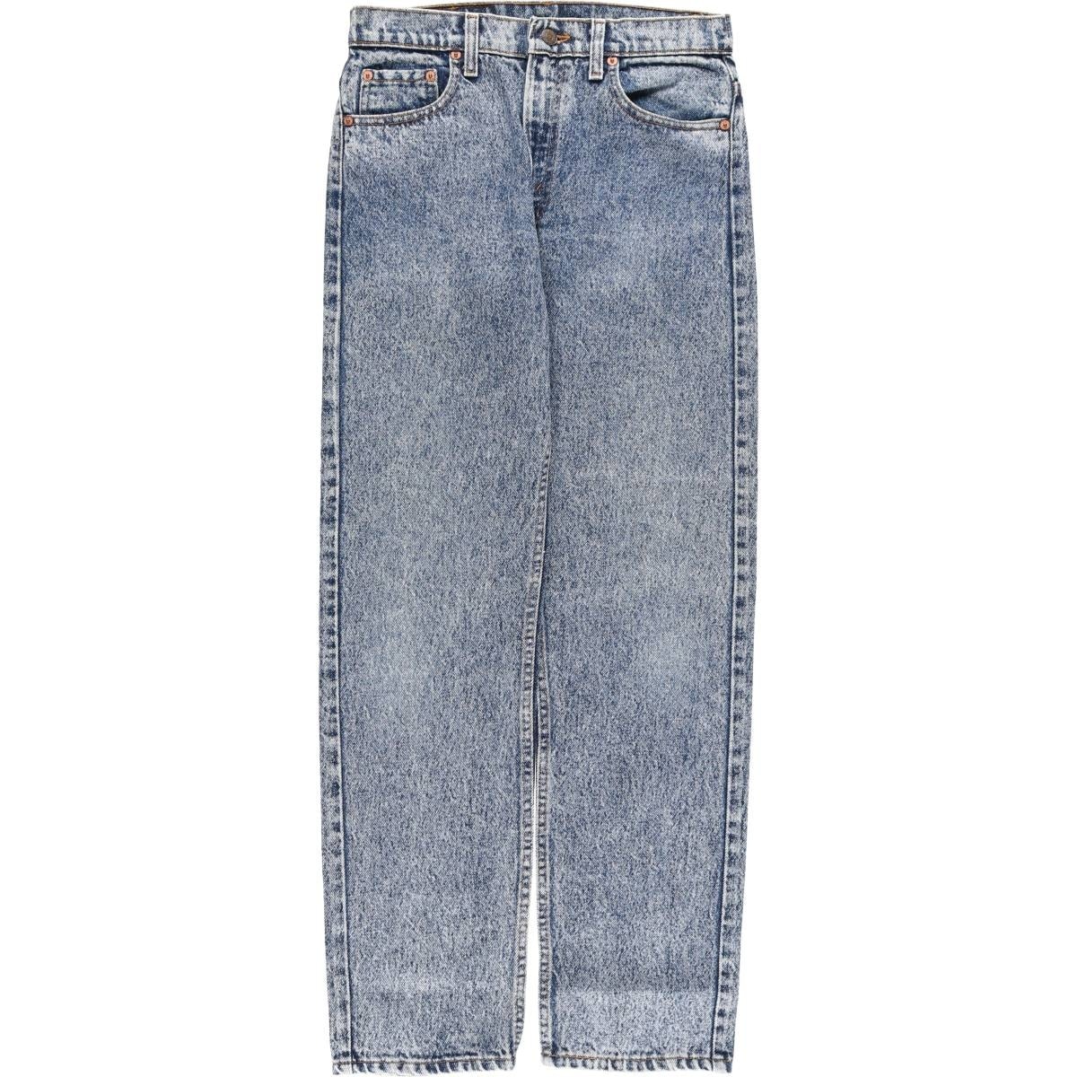 古着 90年代 リーバイス Levi's 505-4813 ケミカルウォッシュ テーパードデニムパンツ USA製 メンズw29相当 ヴィンテージ/eaa480490