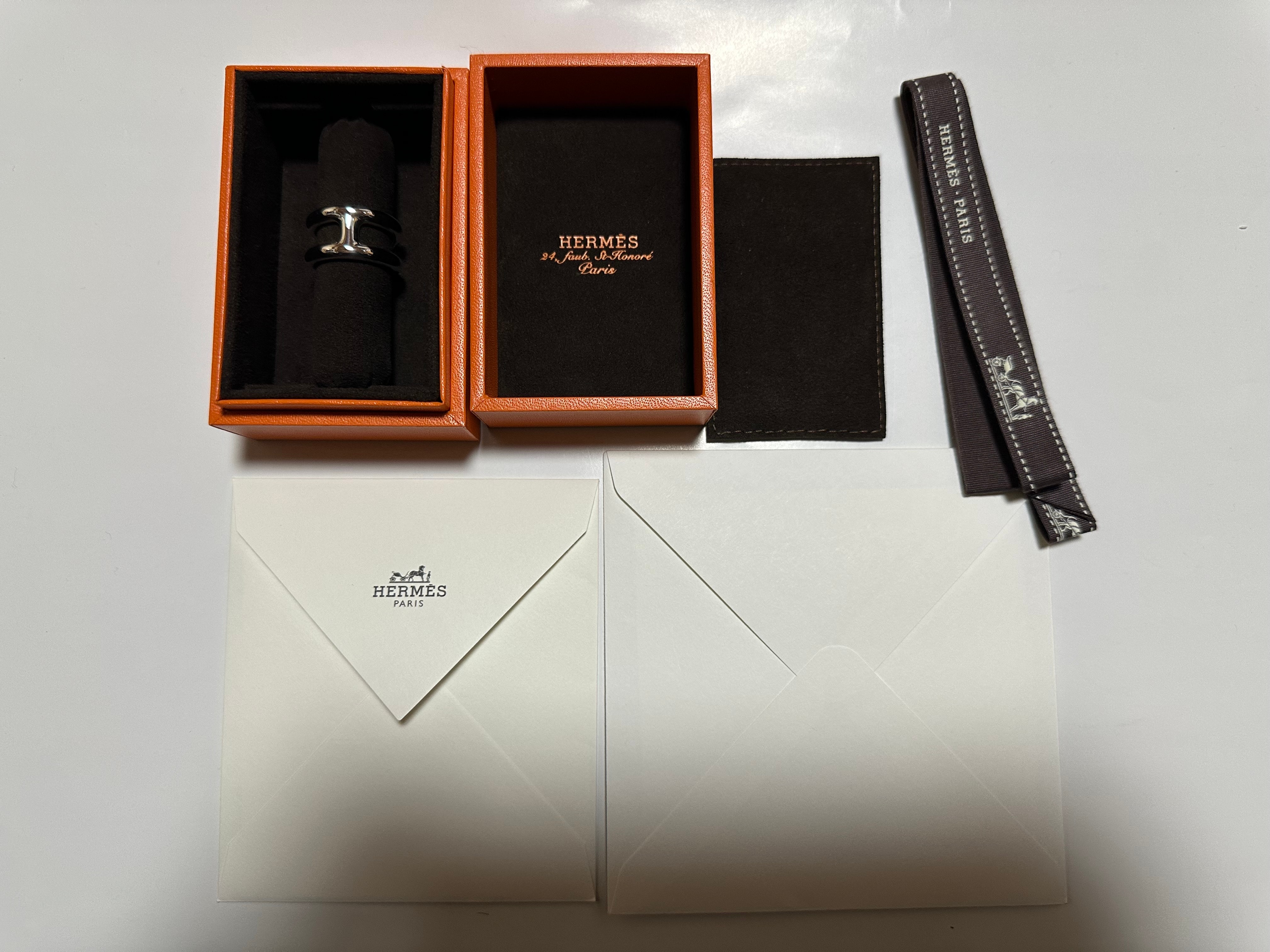 Hermes Osmose Ring PM "Silver"