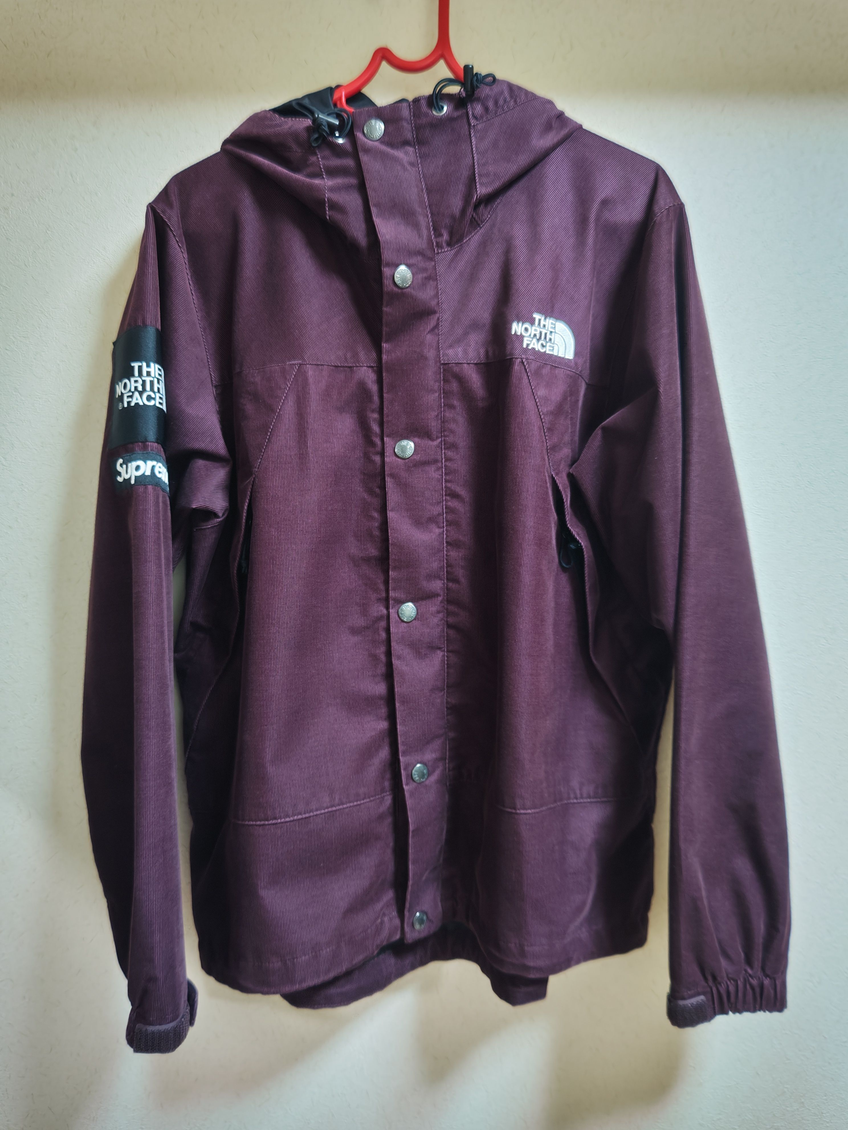 Supreme THE NORTH FACE MOUNTAIN SHELL JACKET "Dark Purple"