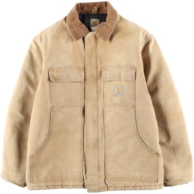 古着 00年代 カーハート Carhartt トラディショナルコート 中綿入り ダックワークジャケット メンズXL相当/eaa459125
