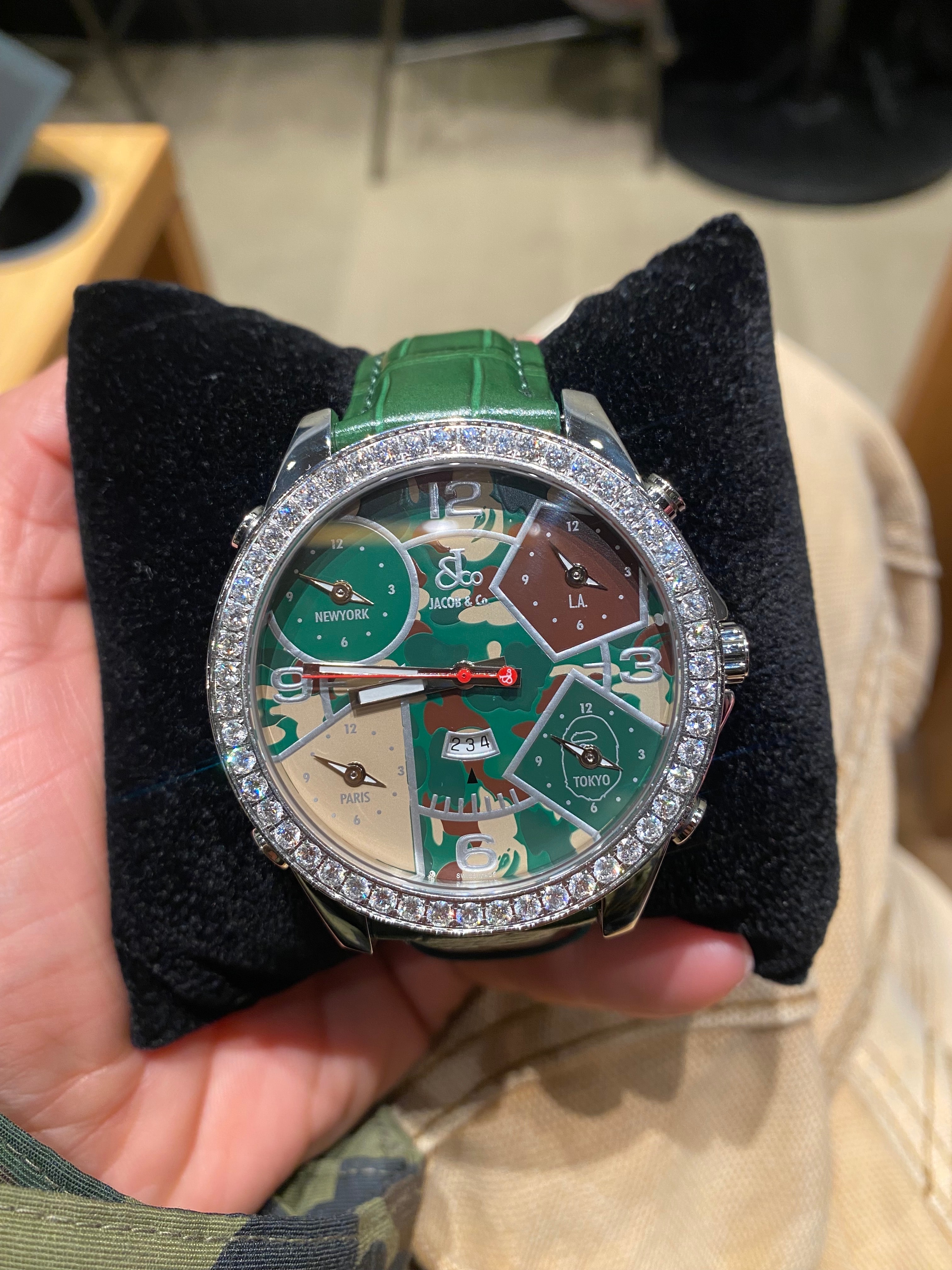 Bape x Jacob & Co x Nigo 