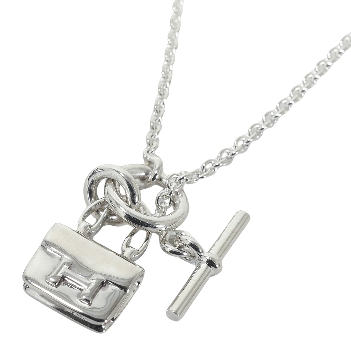 HERMES エルメス ネックレス アミュレット コンスタンス ペンダント シルバー シルバー925 (SV925 Ag925) 新品