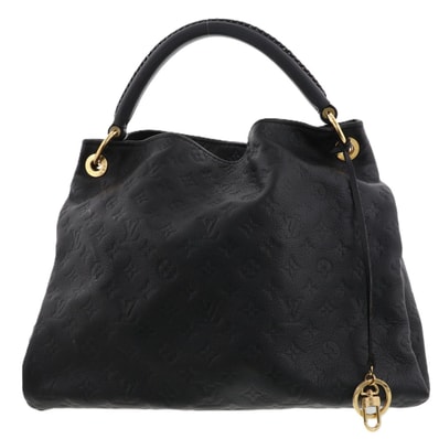 LOUIS VUITTON ルイ・ヴィトン ワンショルダーバッグ アーツィーMM モノグラム アンプラント ハンドバッグ M41066 ブラック レディース【中古】