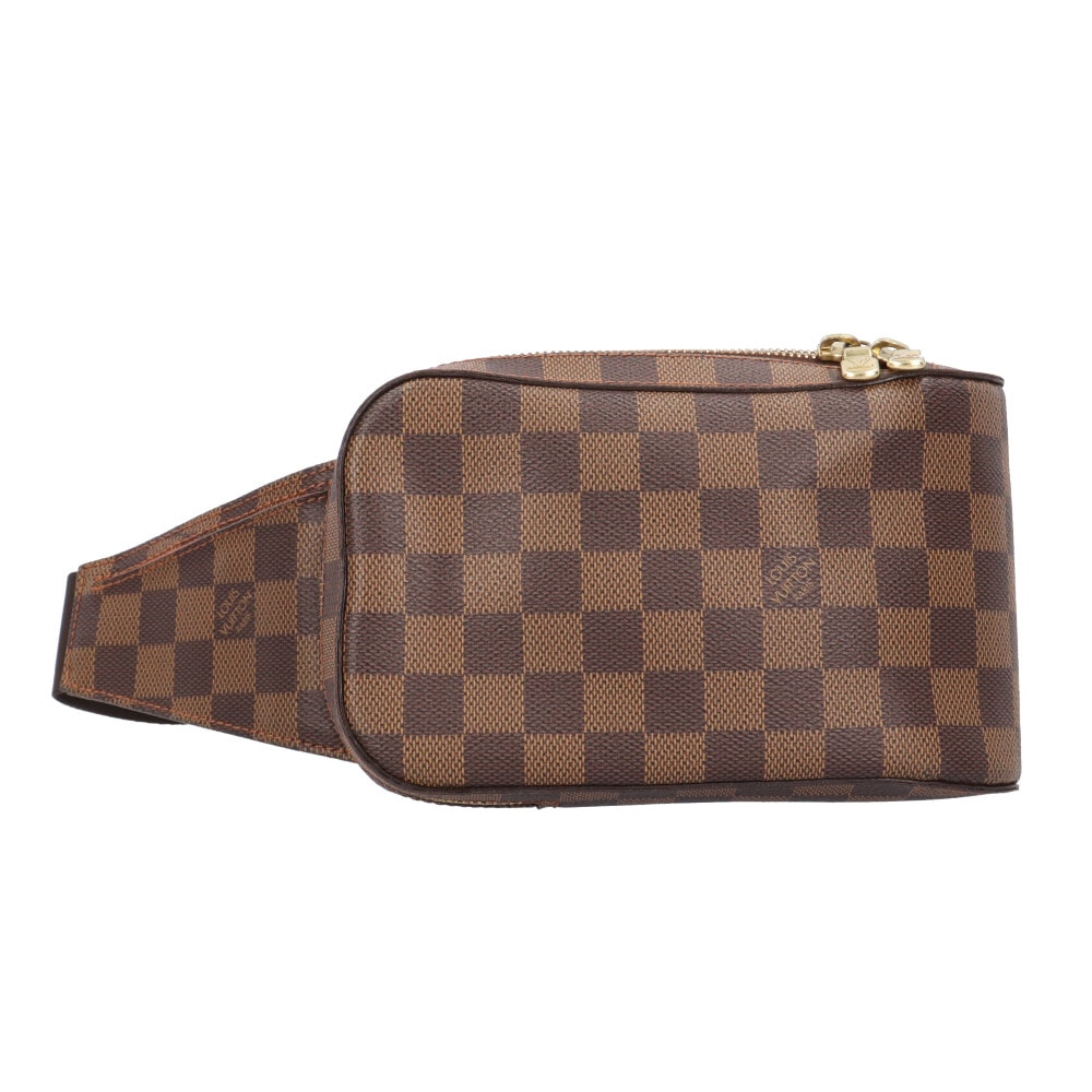 ルイヴィトン ジェロニモス ダミエ ボディバッグ ダミエキャンバス N51994 ブラウン ユニセックス LOUIS VUITTON 中古