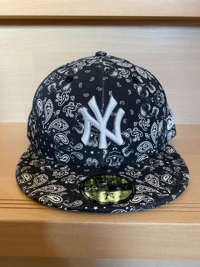 バンダナ柄 キャップ