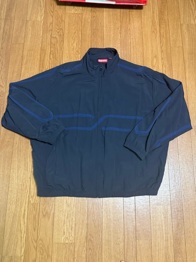 Supreme Inset Link Track Jacket "Black"