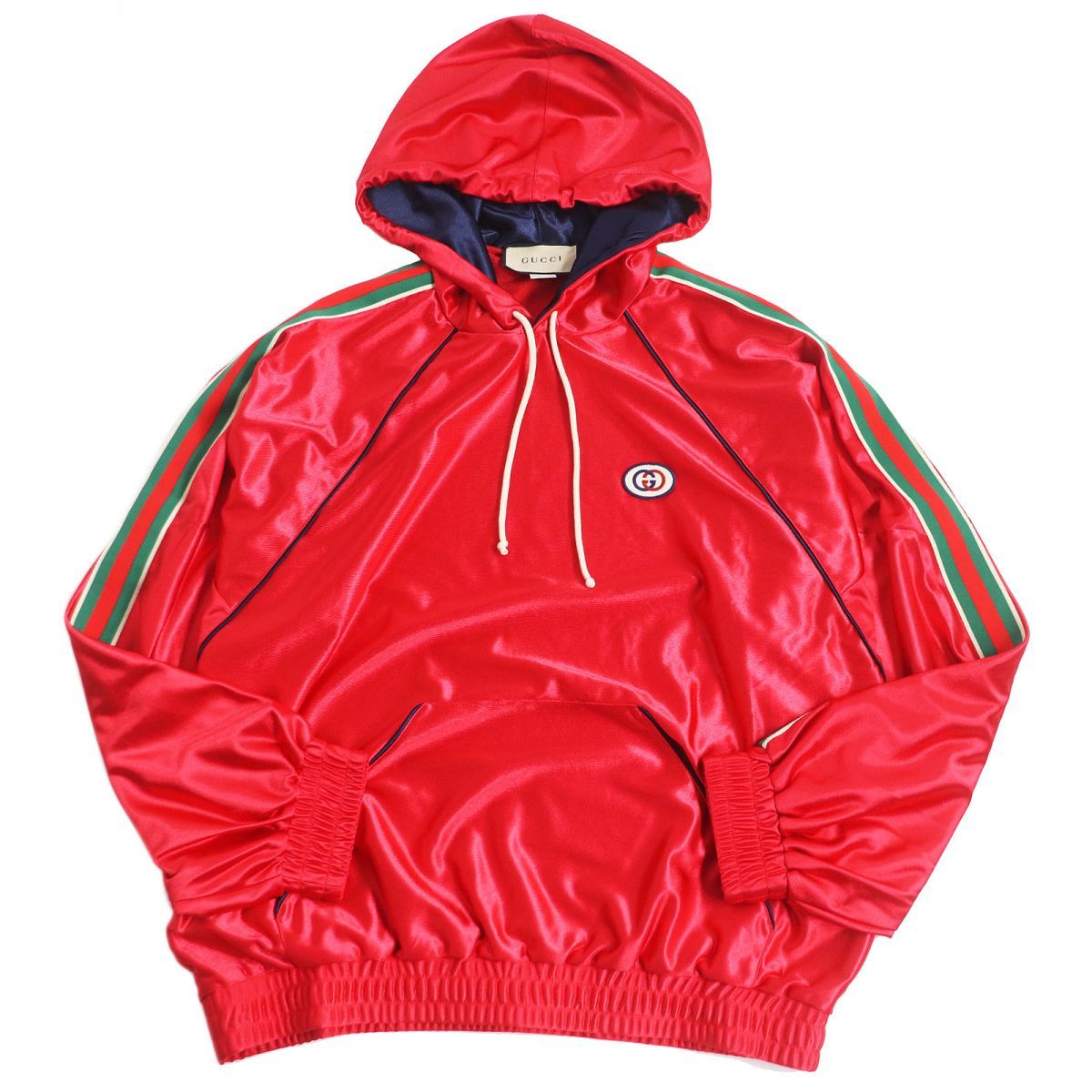 グッチ
 パーカー レッド メンズ