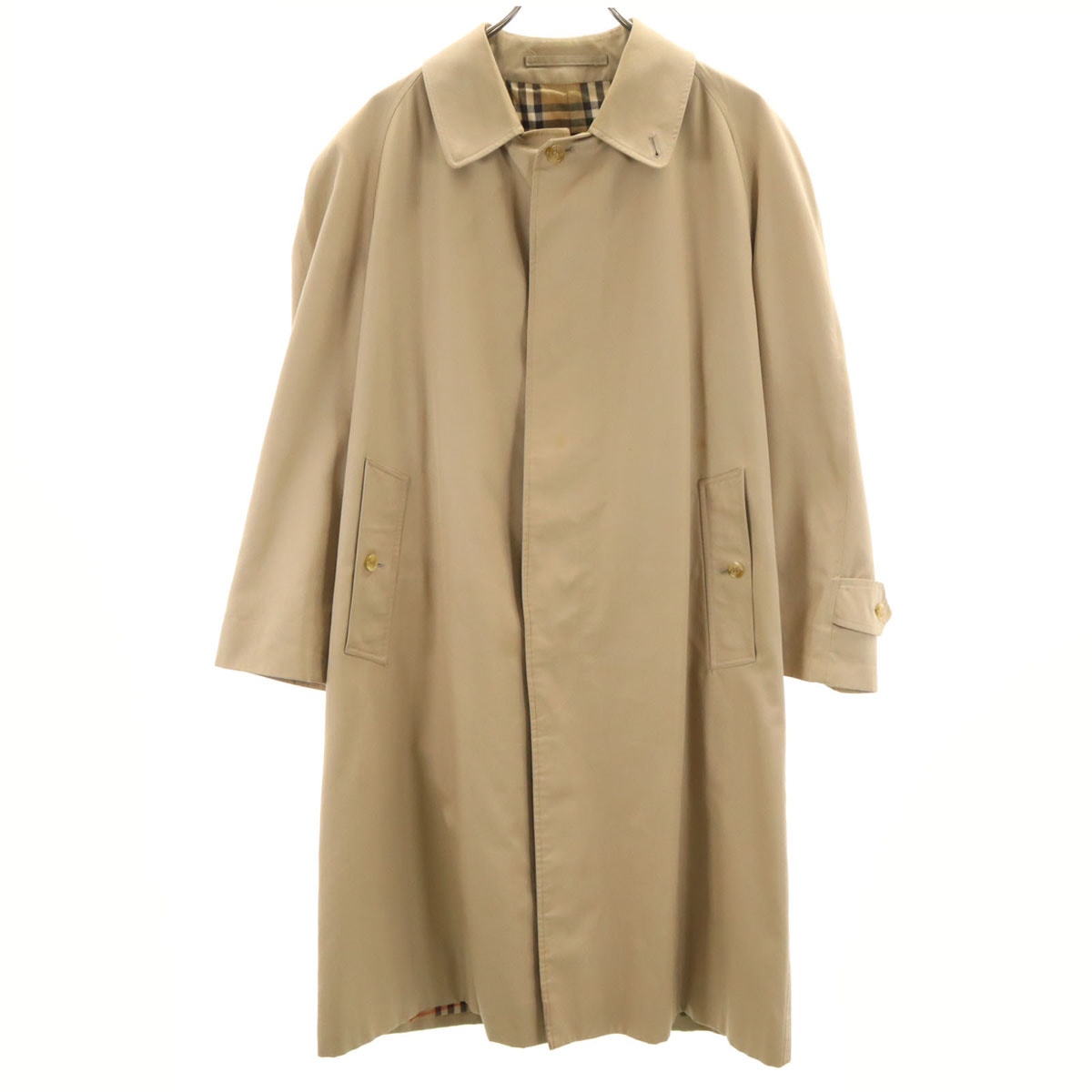 Burberrys バーバリーズ 90s 英国製 オールド ステンカラーコート 46 ベージュ