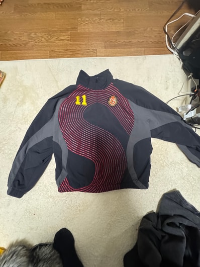 Supreme S Logo Track Jacket "Black"