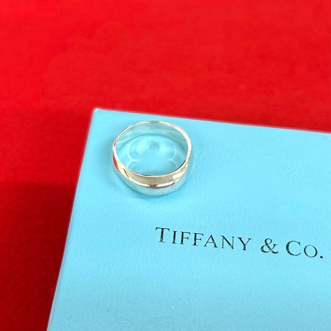 TIFFANY&Co. ティファニー ナイフエッジ リング シルバー925 リング・指輪 12号 シルバー
 65563