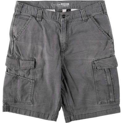 古着 カーハート Carhartt RELAXED FIT ダック地 カーゴショーツ ハーフパンツ メンズw34相当/eaa620654