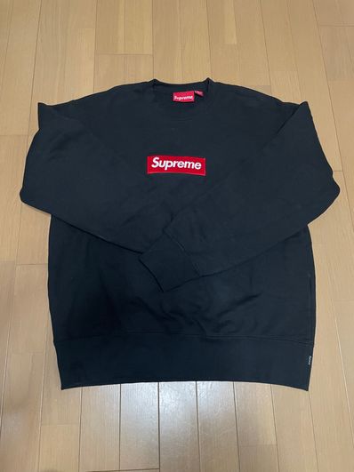 Supreme Box Logo Crewneck "Black" (22FW)