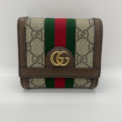 GUCCI Ophidia GG Card Case Wallet