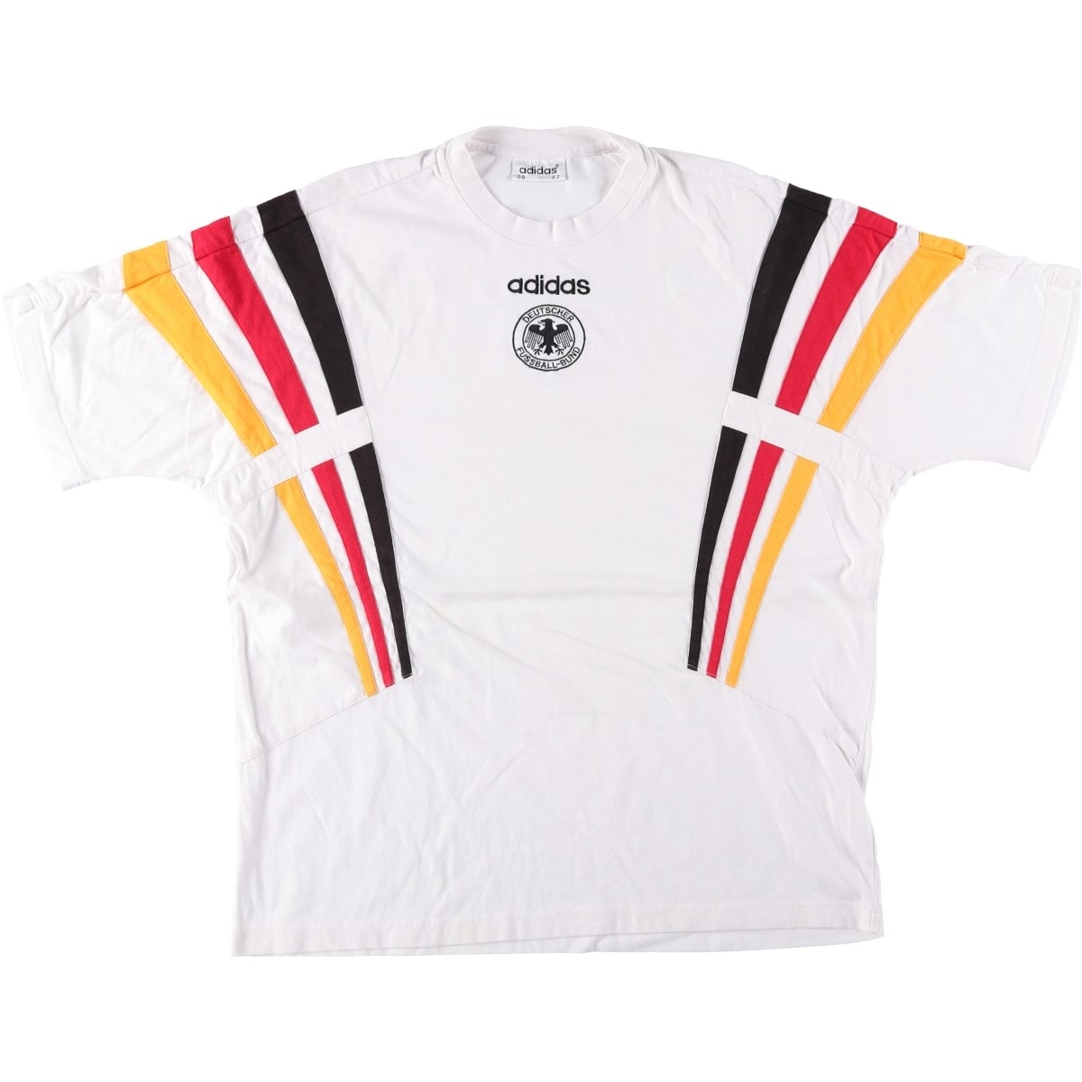 古着 80~90年代 アディダス adidas ドイツ代表 スポーツTシャツ メンズXL相当 ヴィンテージ/eaa638987