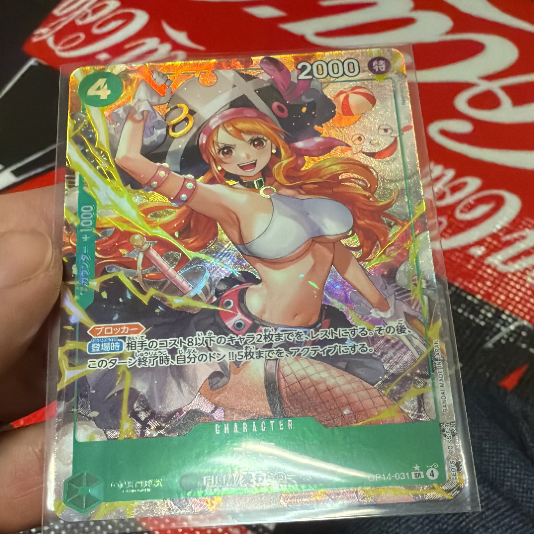 ナミ SR-P [OP14-031](ブースターパック「蒼海の七傑」)