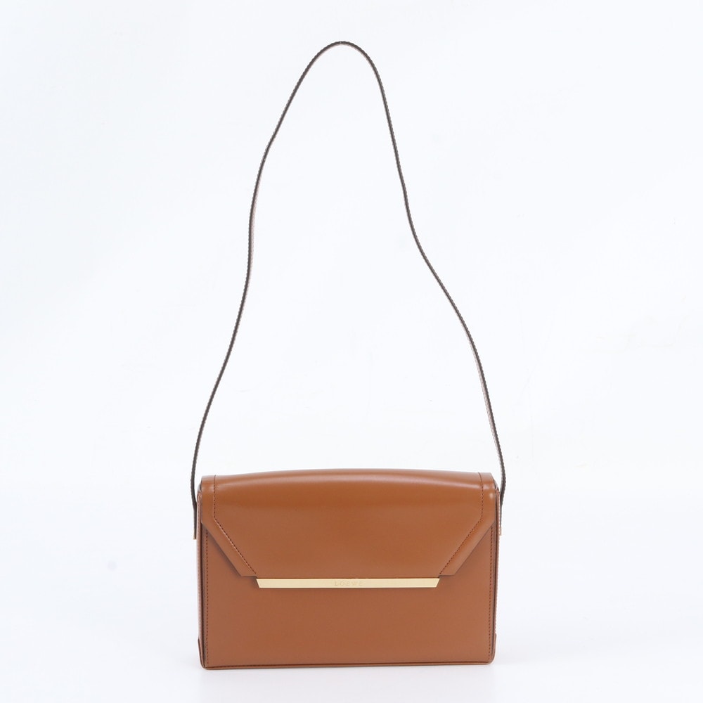 ■美品 ロエベ ショルダーバッグ レザー