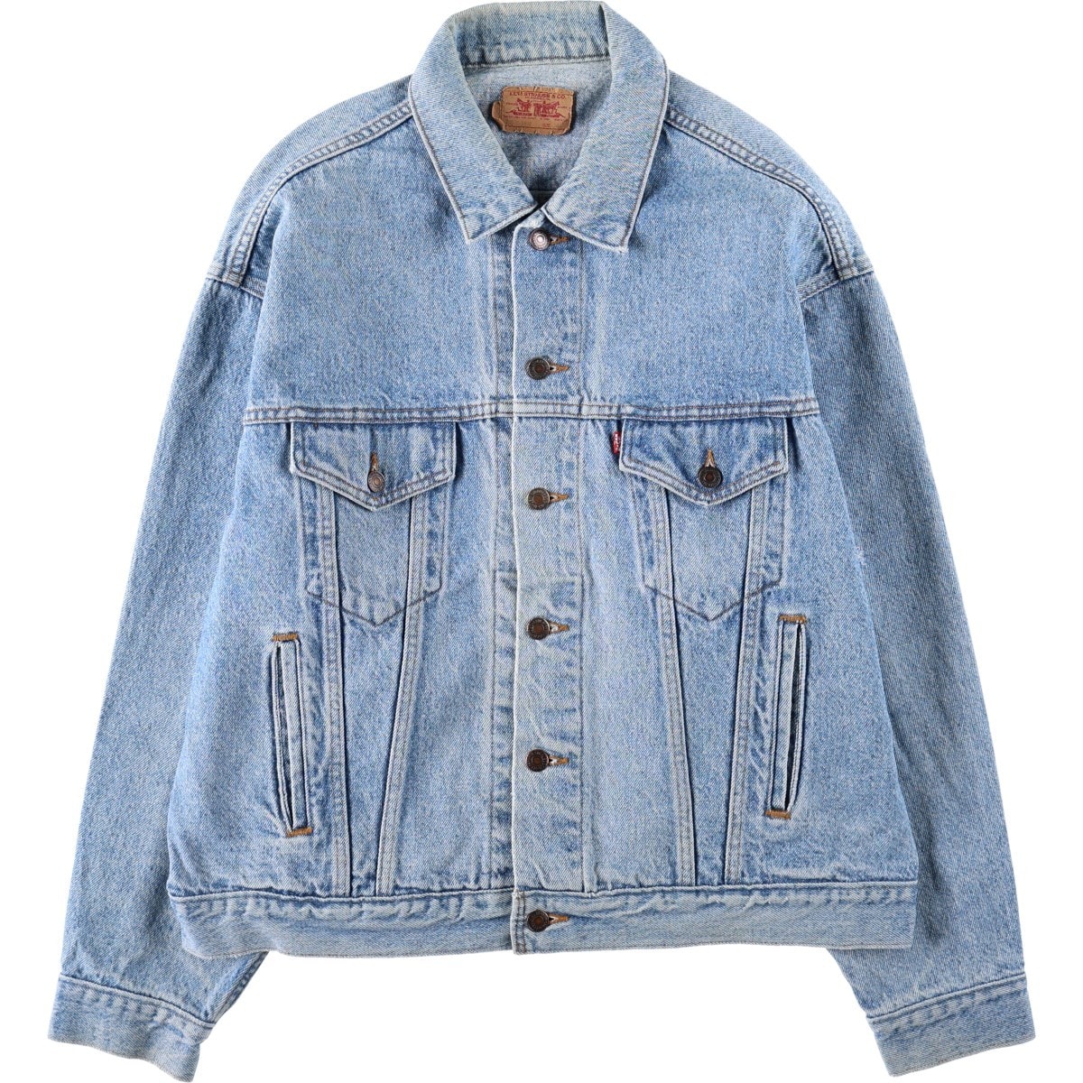 古着 90年代 リーバイス Levi's 70507-4890 デニムジャケット Gジャン USA製 メンズXL相当 ヴィンテージ/eaa667927