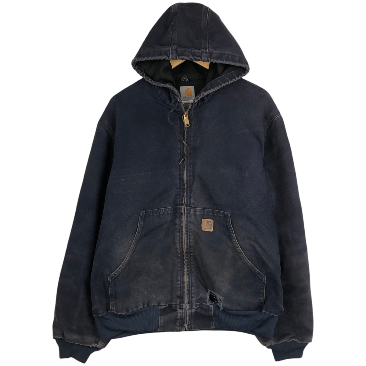 古着 カーハート Carhartt アクティブジャケット ダックフルジップパーカー メンズL相当/eaa629382