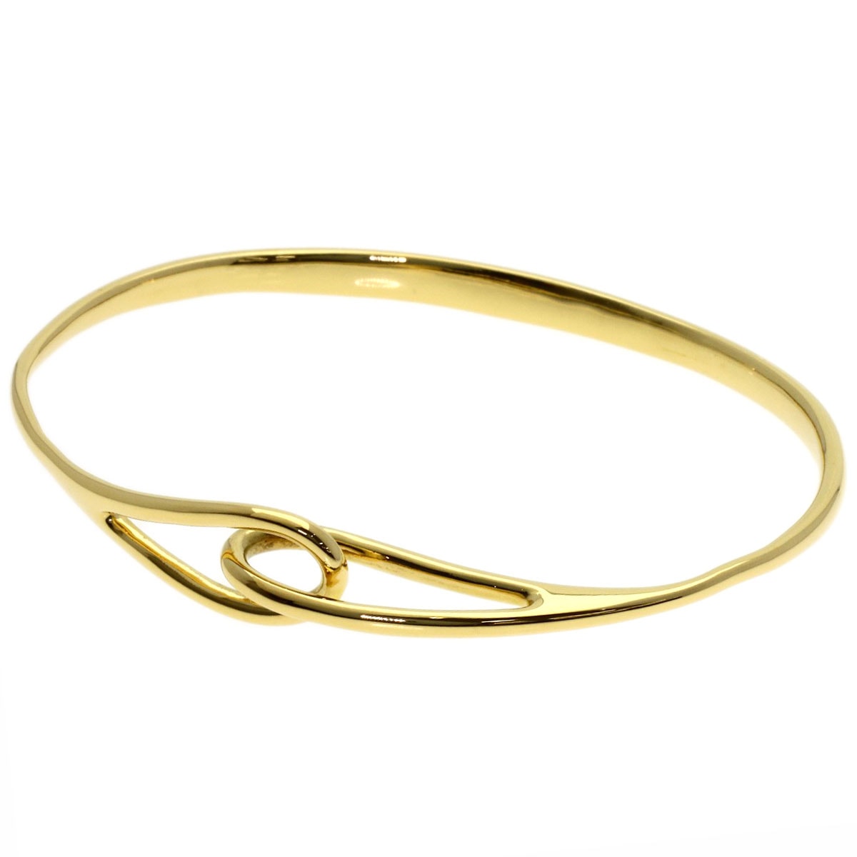 TIFFANY&Co. ティファニー ダブルループ ブレスレット K18YG レディース [中古]