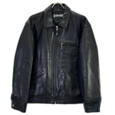 ショット 3121034 LEATHER TRACKER JACKET M