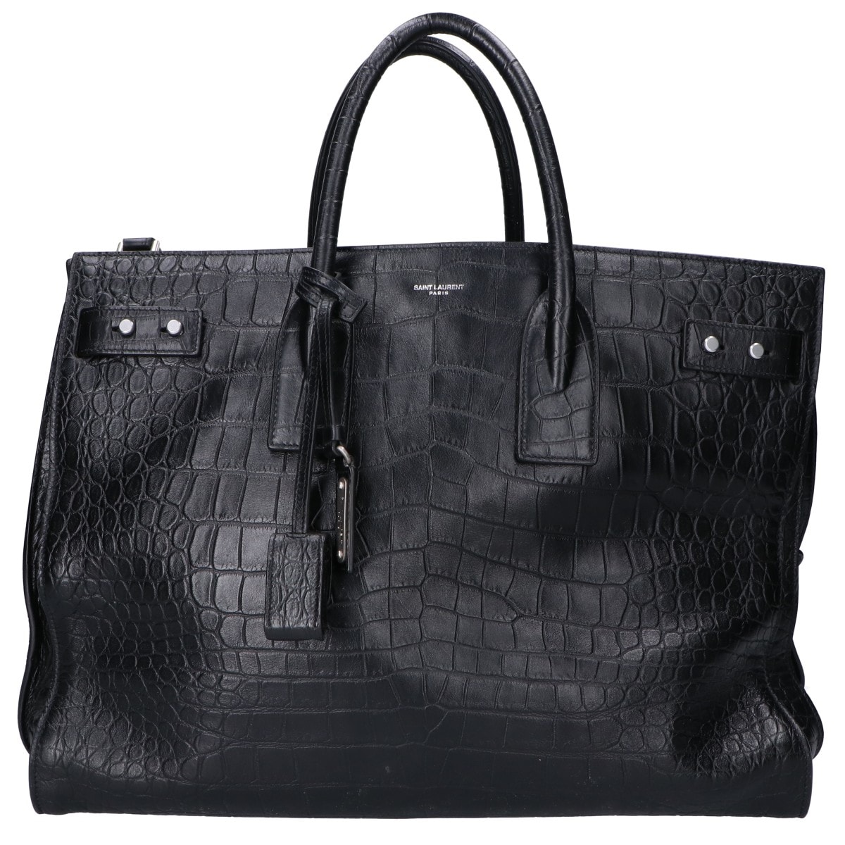 サンローランパリ 478167 ブラック 型押し サックドジュールスープル 2WAY