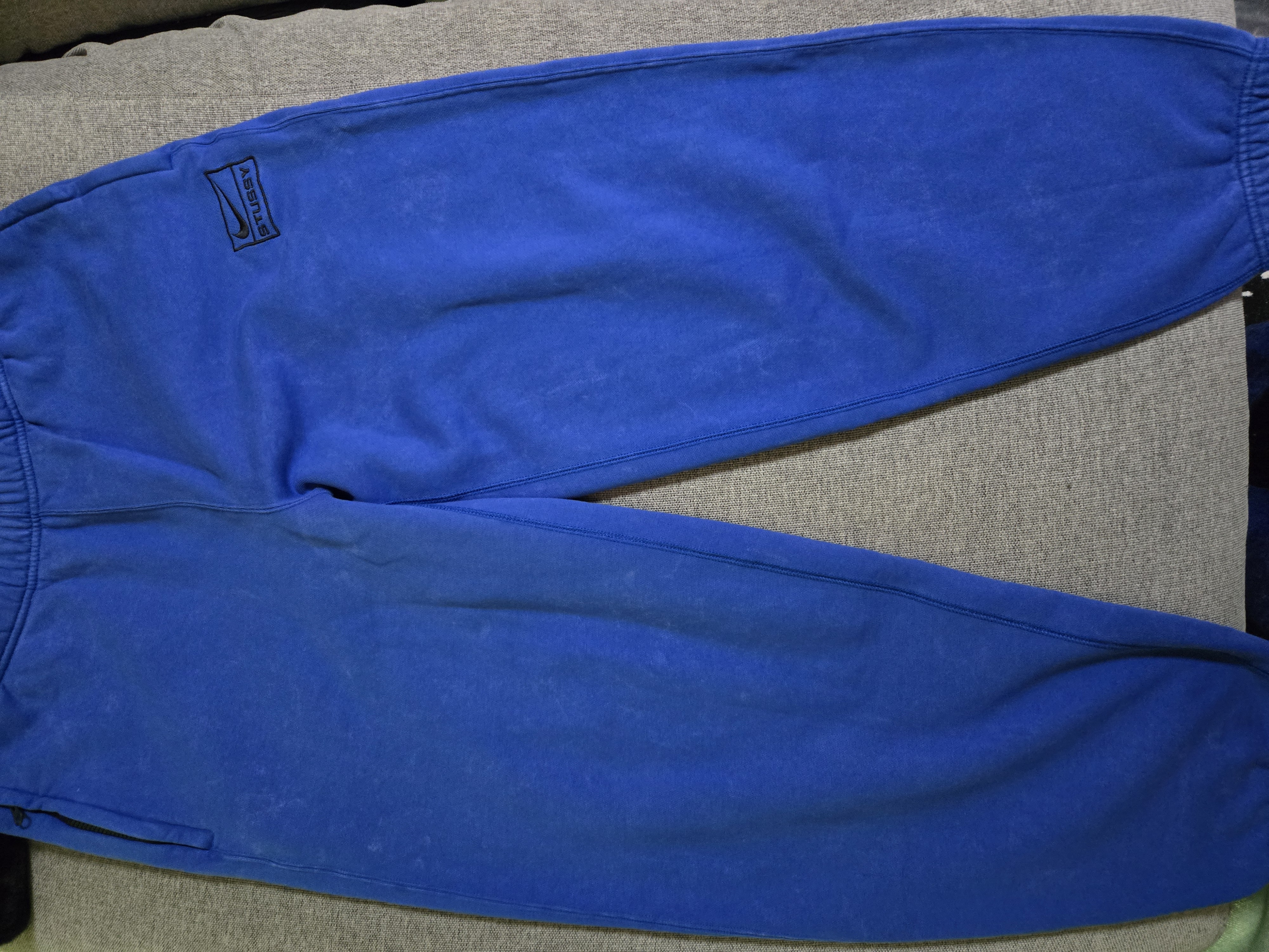 Stussy x Nike Acid Wash Pants (US Size) "Blue" DR4025-480