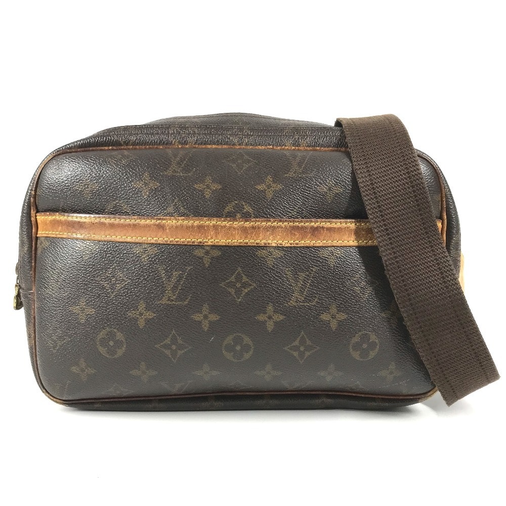 ルイヴィトン LOUIS VUITTON リポーターPM リポーター PM M45254 モノグラム 斜め掛け カバン ショルダーバッグ モノグラムキャンバス ブラウン