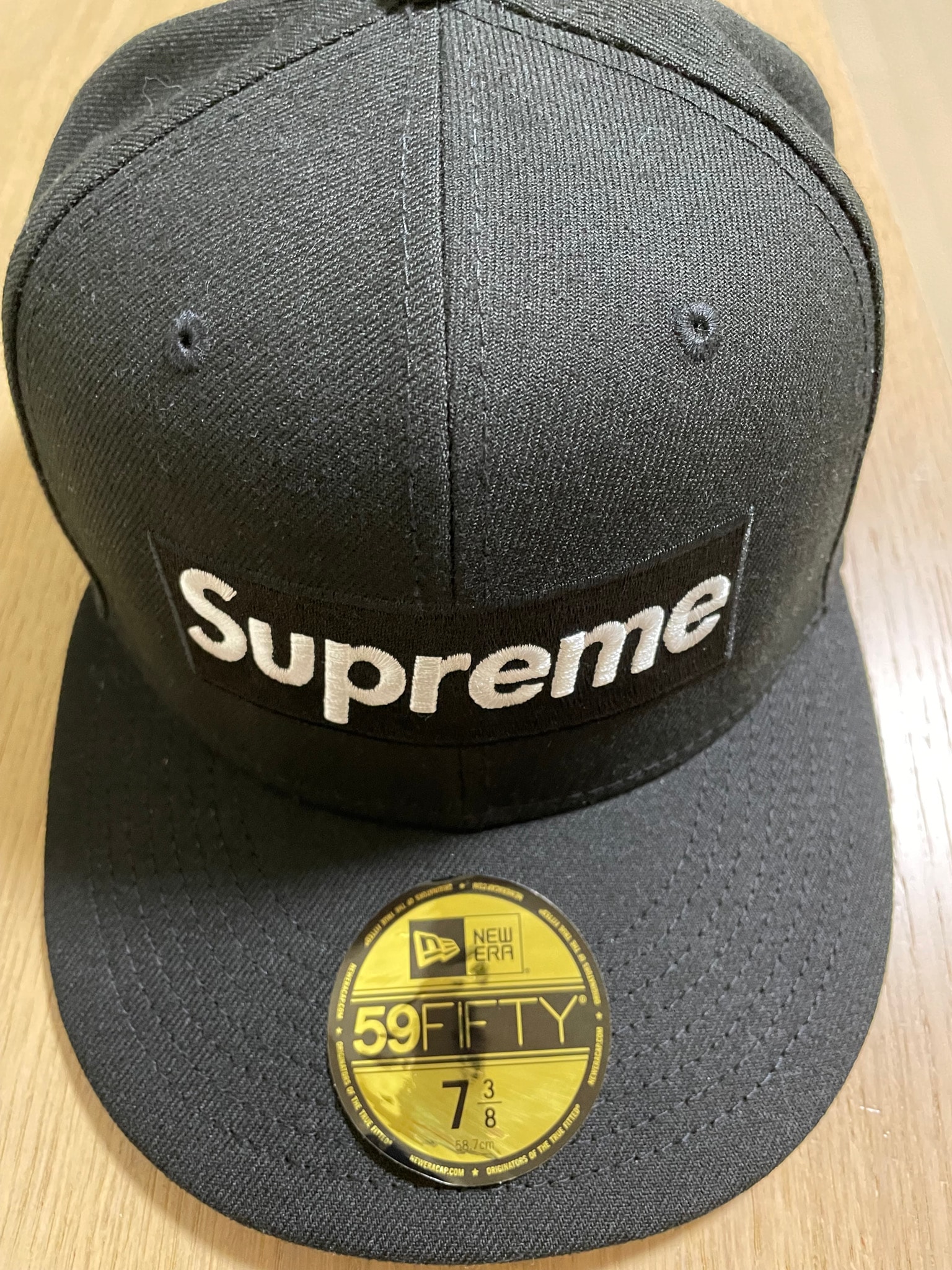 Supreme No Comp Box Logo New Era "Black"