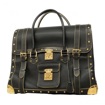 【6dd4585】ルイヴィトン ボストンバッグ スハリ エクストラヴァガン ノワール【中古】メンズ レディース ユニセックス