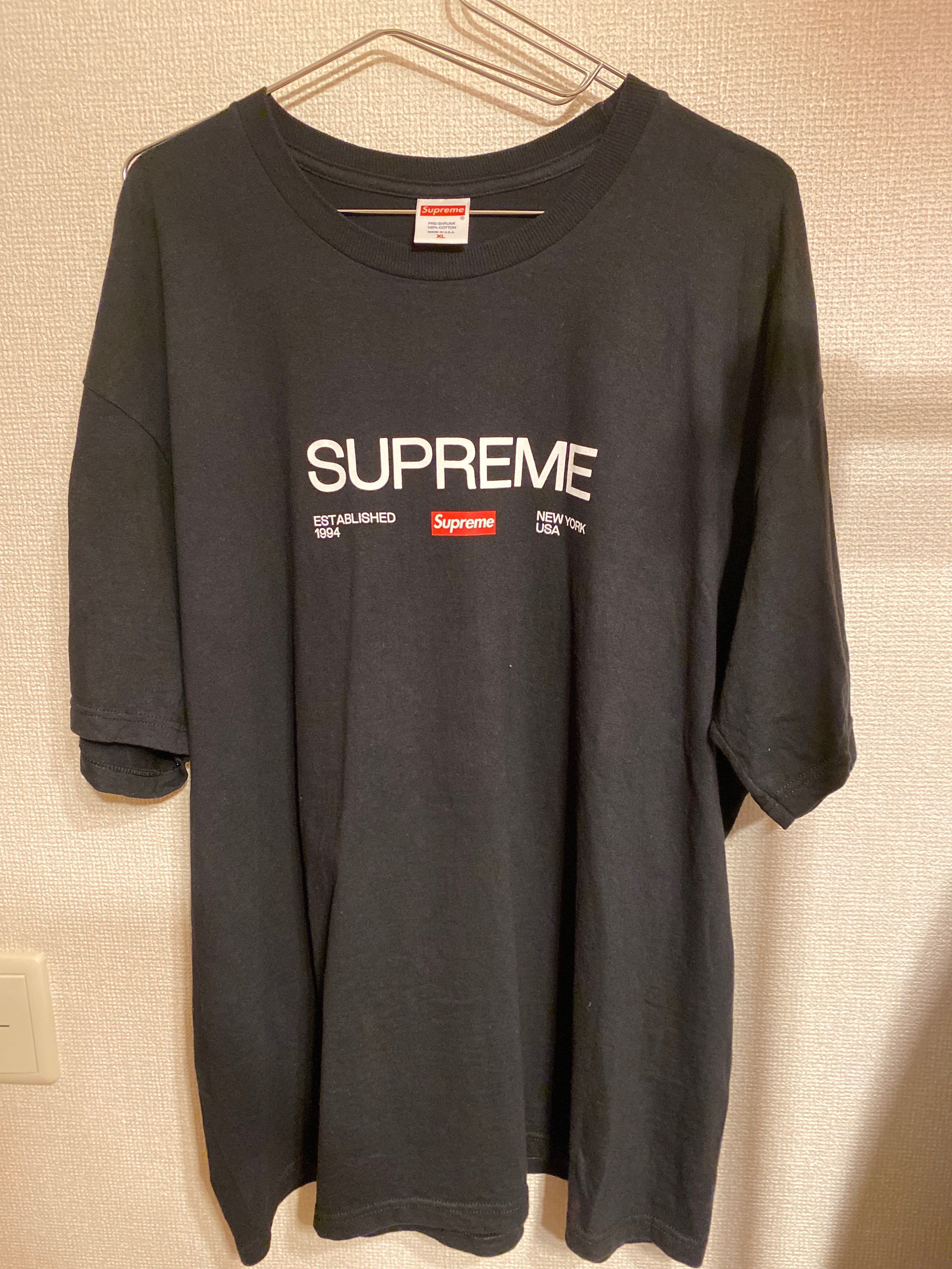 Supreme Est. 1994 Tee "Black"