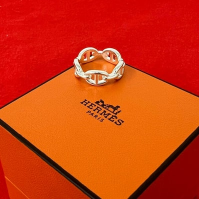 HERMES エルメス アンシェネ リング シルバー925 リング・指輪 17号 シルバー
30545