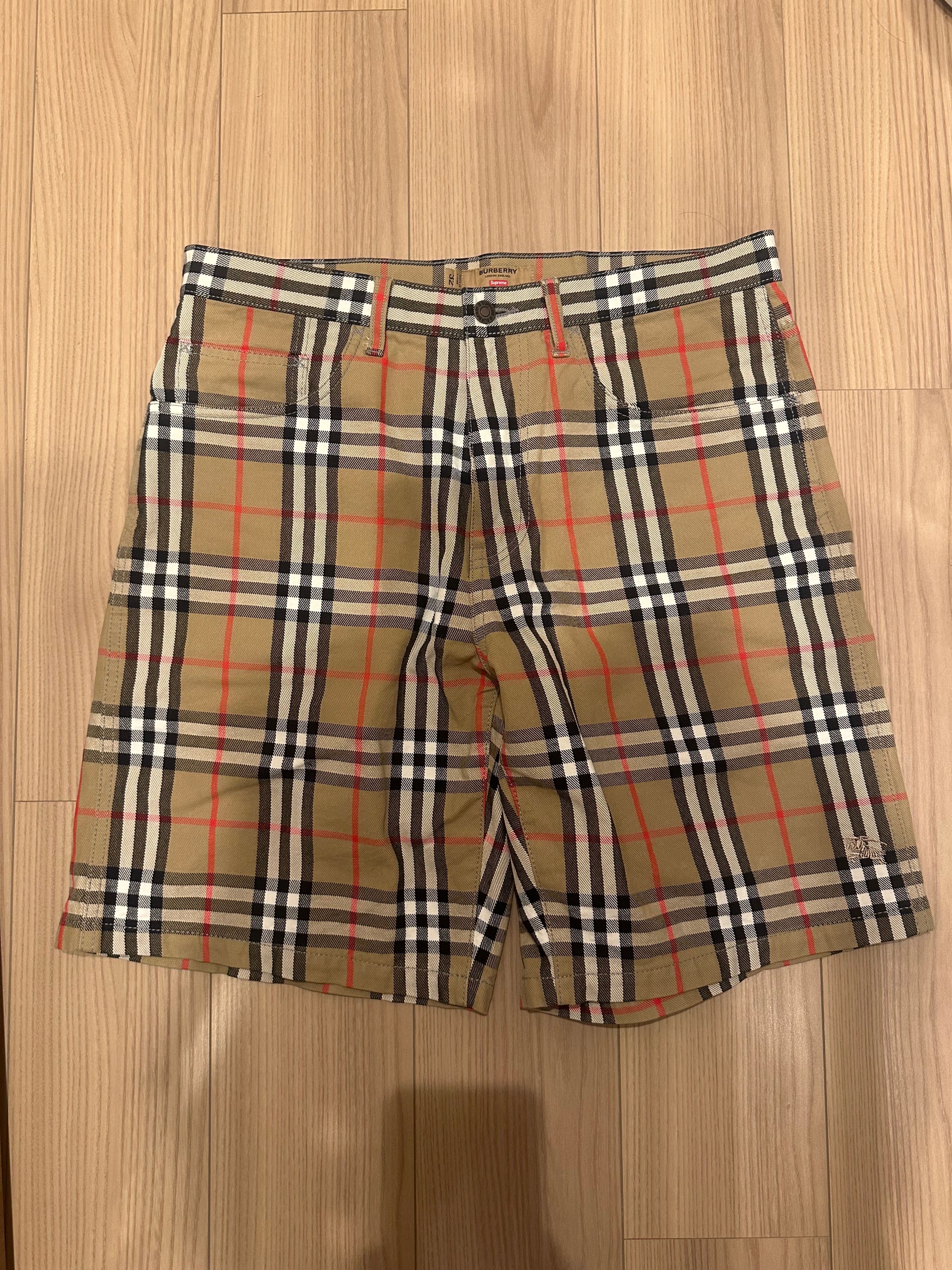 Supreme / Burberry Denim Short "Beige"