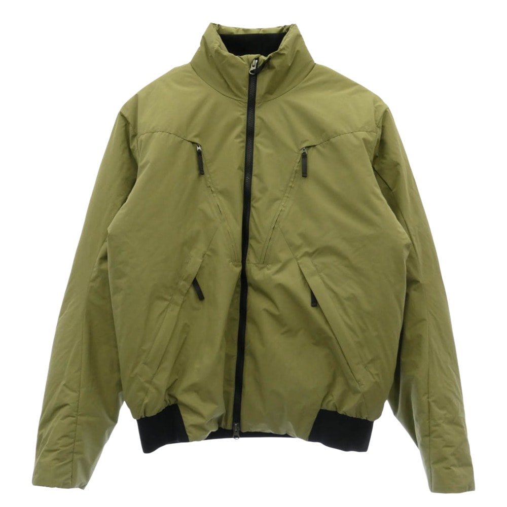 TILAK ティラック POUTNIK GORE-TEX WINDSTOPPER Continental Jacket コンチネンタル 中綿ジャケット カーキ系 S【美品】【中古】