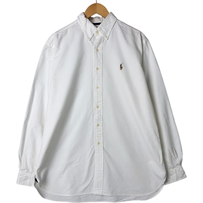 古着 ラルフローレン Ralph Lauren CLASSIC FIT 長袖 ボタンダウンシャツ メンズL相当/eaa548390