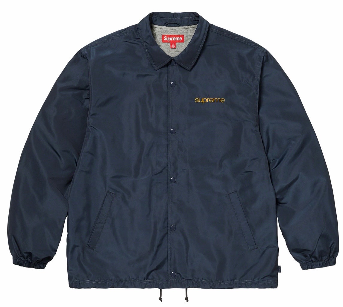 Supreme Nyc Coaches Jacket "Navy"