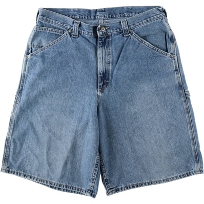 古着 90年代~ リー Lee DUNGAREES デニムペインターショーツ ハーフパンツ メンズw36相当 ヴィンテージ/eaa620262