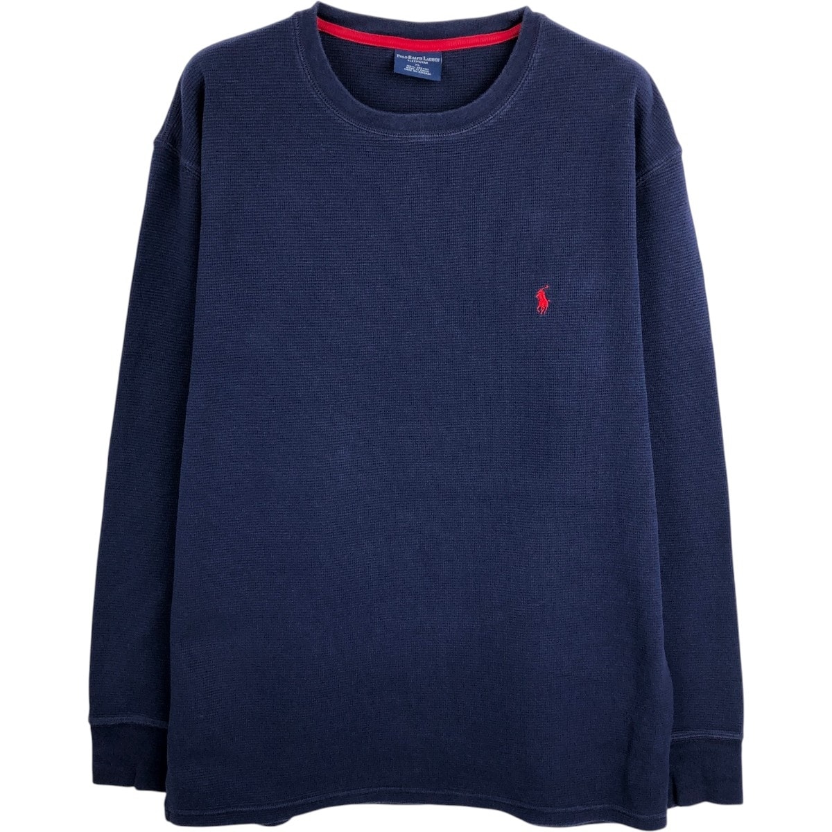古着 ラルフローレン Ralph Lauren POLO RALPH LAUREN SLEEPWEAR サーマルロンT ワッフル メンズXL相当/eaa662149
