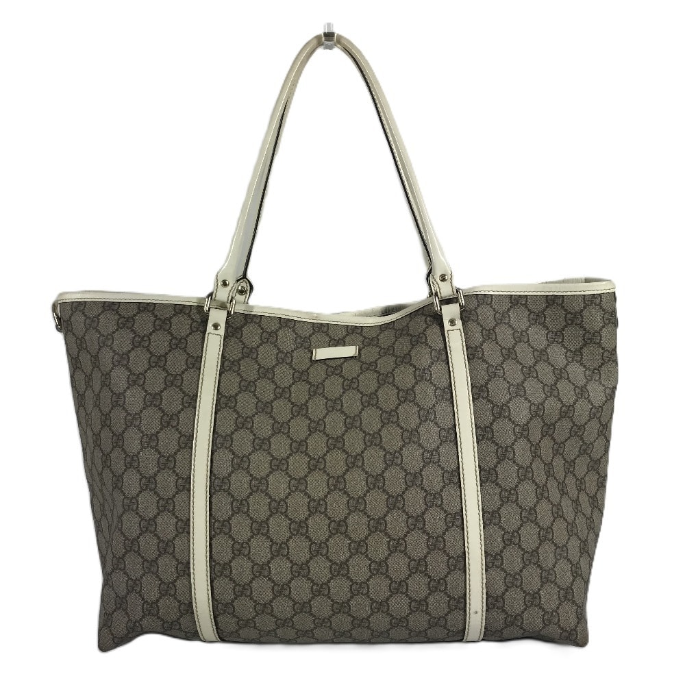 グッチ GUCCI ロゴ GG 197954 GGスプリーム カバン トートバッグ 肩掛け ショルダーバッグ GGスプリームキャンバス ベージュ