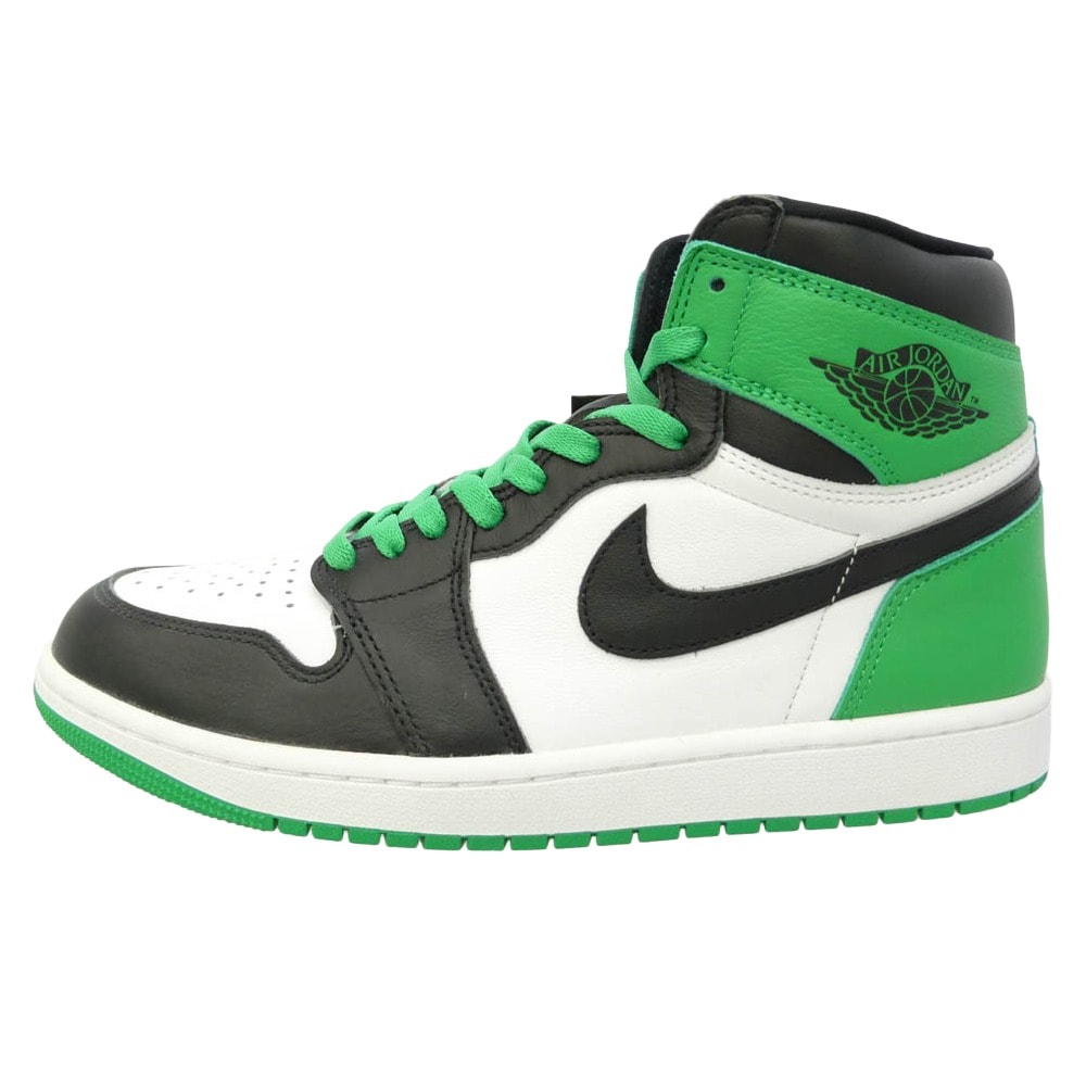 NIKE AIR JORDAN ナイキ ジョーダン DZ5485-031 Air Jordan 1 Retro High OG Celtics Black and Lucky Green エアジョーダン1 レトロ ハイカット スニーカー【美品】【中古】