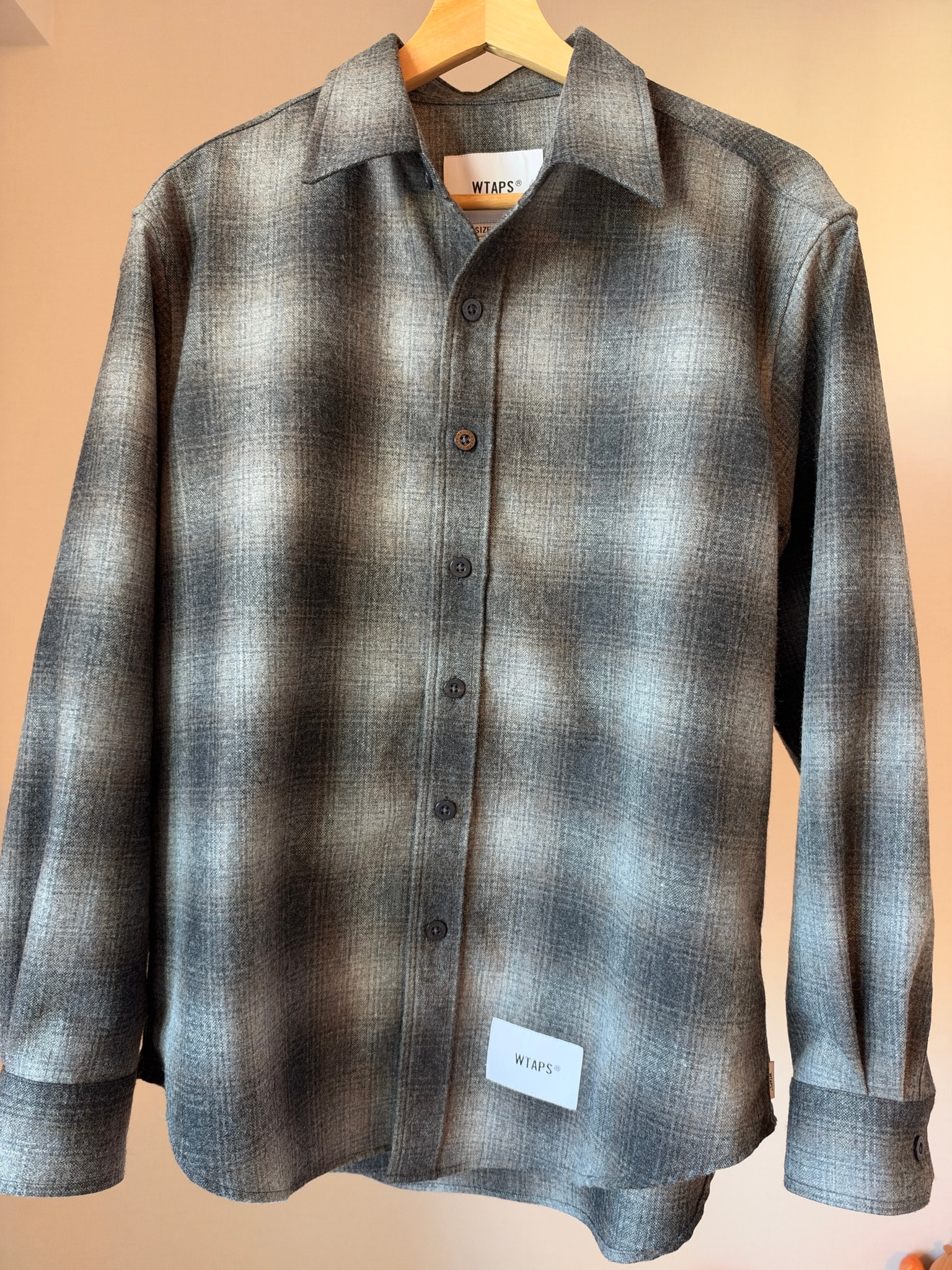 WTAPS Txt 03 / LS / Wopl. Ombr. Textile "Gray"