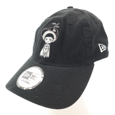 NEW ERA ニューエラ ゆず コラボ ゆずマン キャップ ブラック 帽子