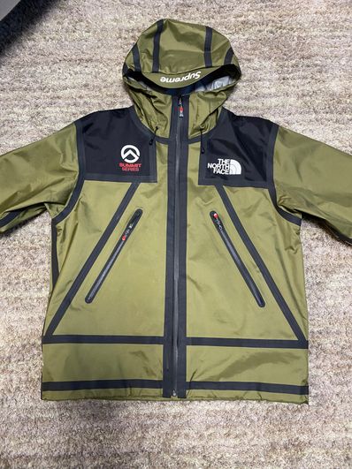 Supreme x The North Face Summit Series Outer Tape Seam Shell Jacket "Olive"