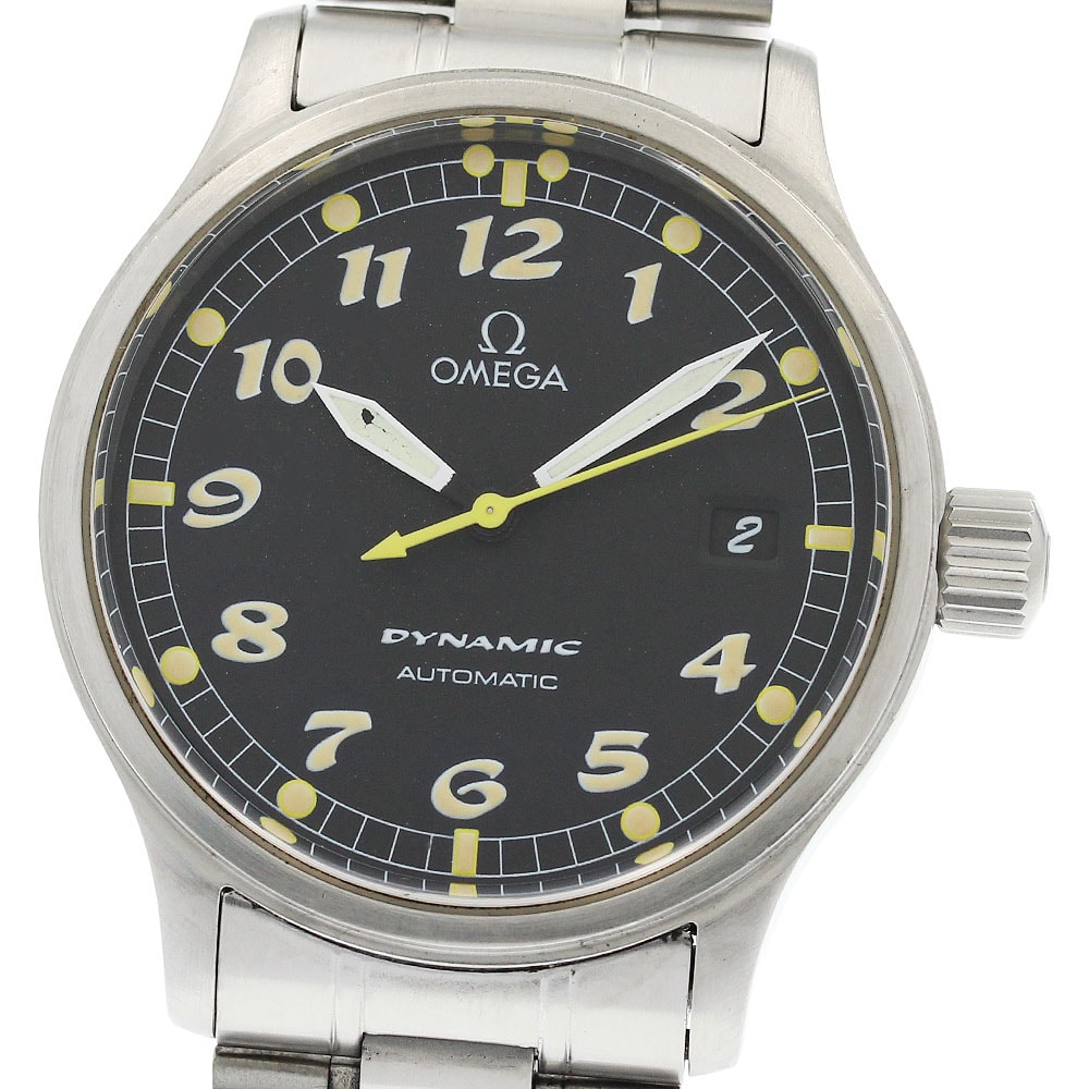 オメガ ダイナミック デイト 5200.50 自動巻き メンズ 【中古】