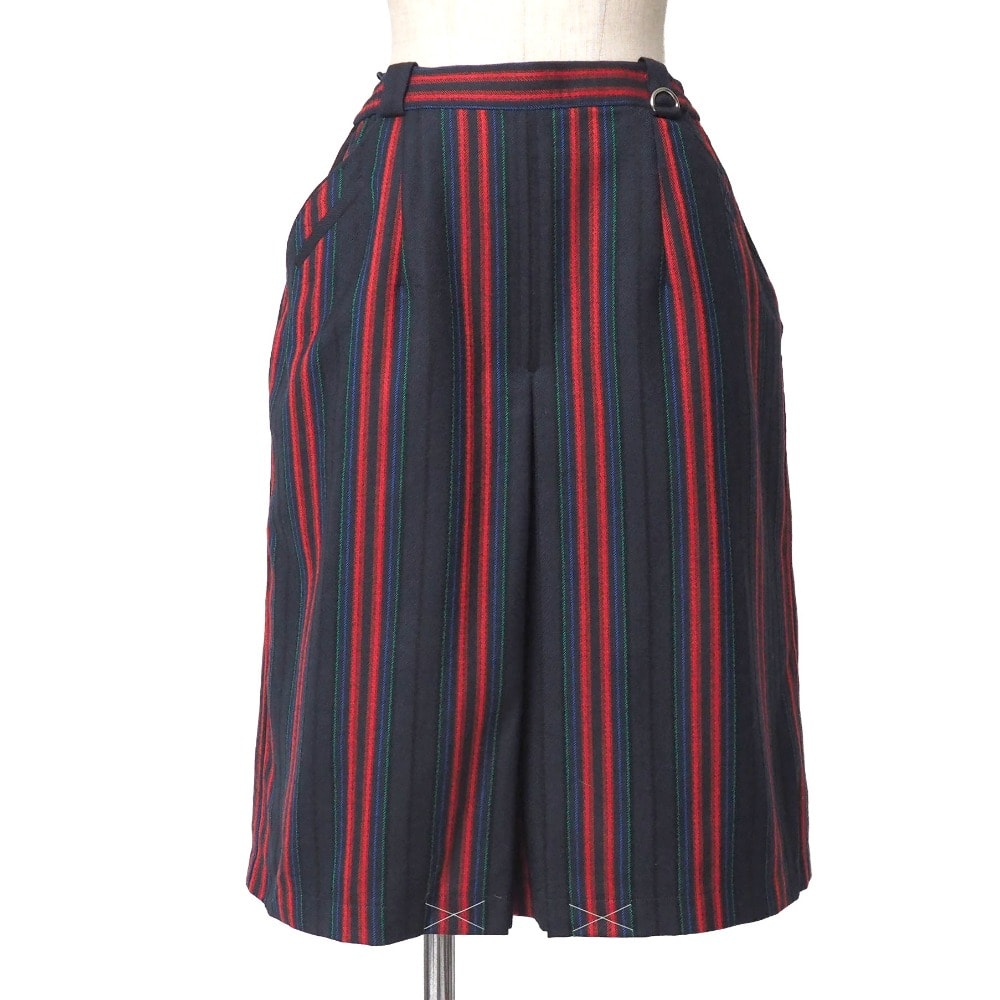 ■未使用品■Christian Dior クリスチャンディオール ヴィンテージ ショートパンツ サイズL ストライプ キュロット ハーフパンツ デッドストック 20260630/RA9986