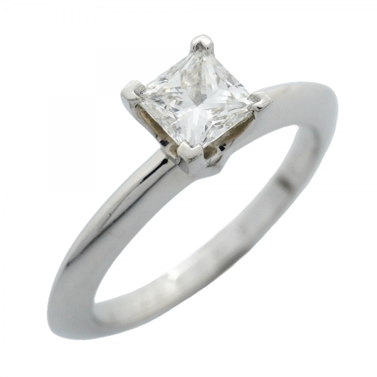 ★SALE【6jfb0536】ティファニー リング ソリティア 1PD Pt950 プラチナ ダイヤモンド 0.36ct 6.5号【中古】レディース