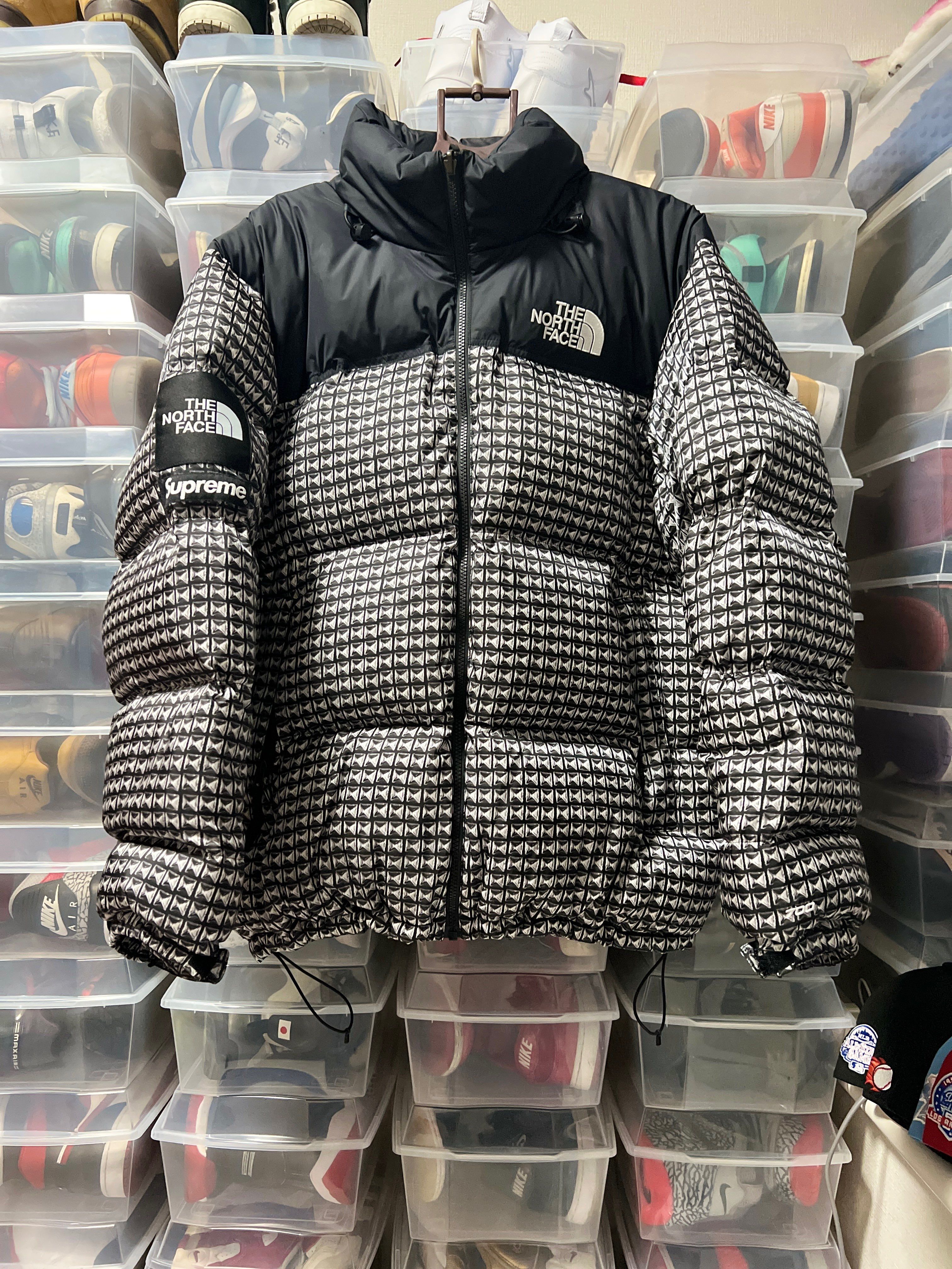 Supreme x The North Face Studded Nuptse Jacket "Black"